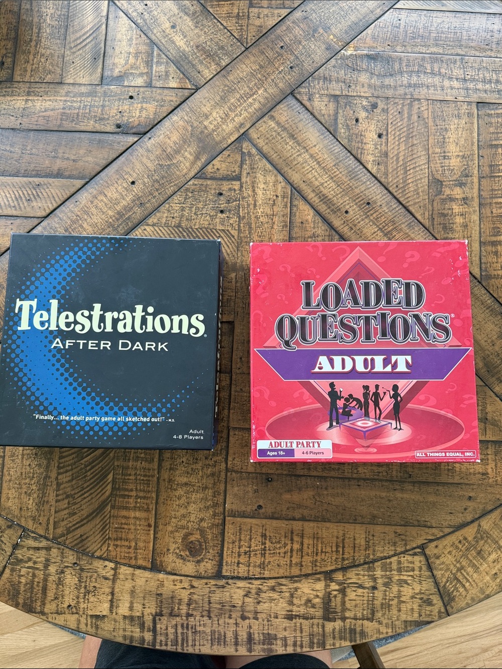 Telestrations After Dark & Loaded Questions Adult